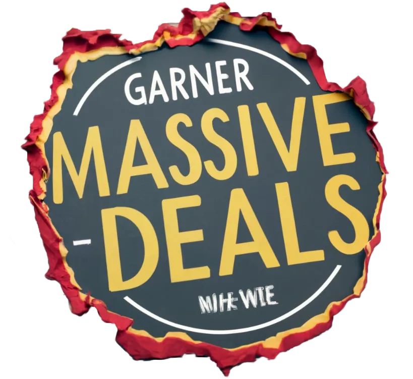 Garner Massive Deals Logo